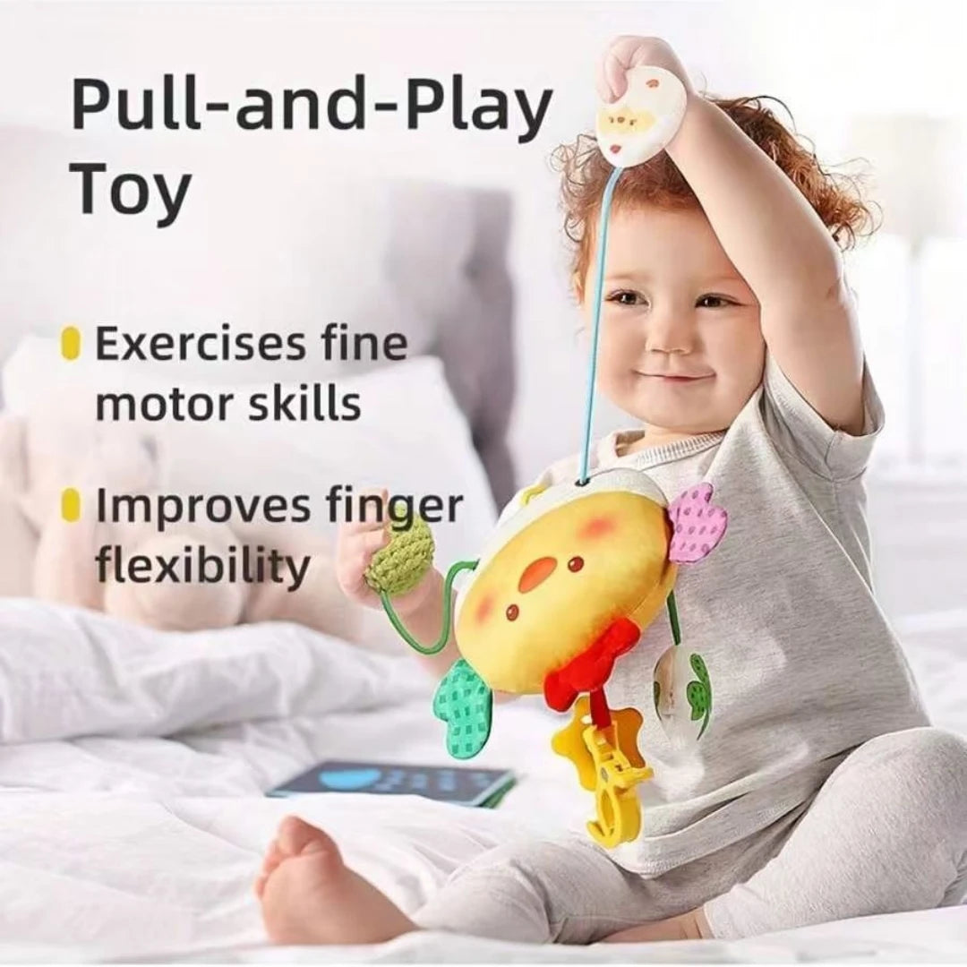 Plush Baby Crab Hanging Stroller & Crib Toy