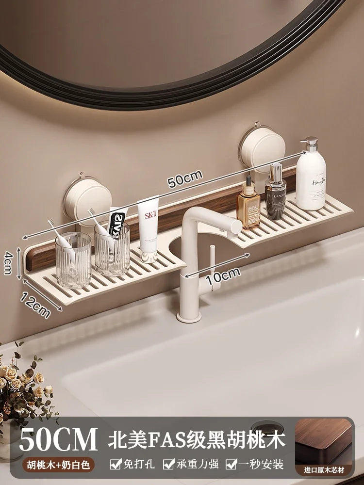 Sink No-Drill Bathroom Organizer Shelf