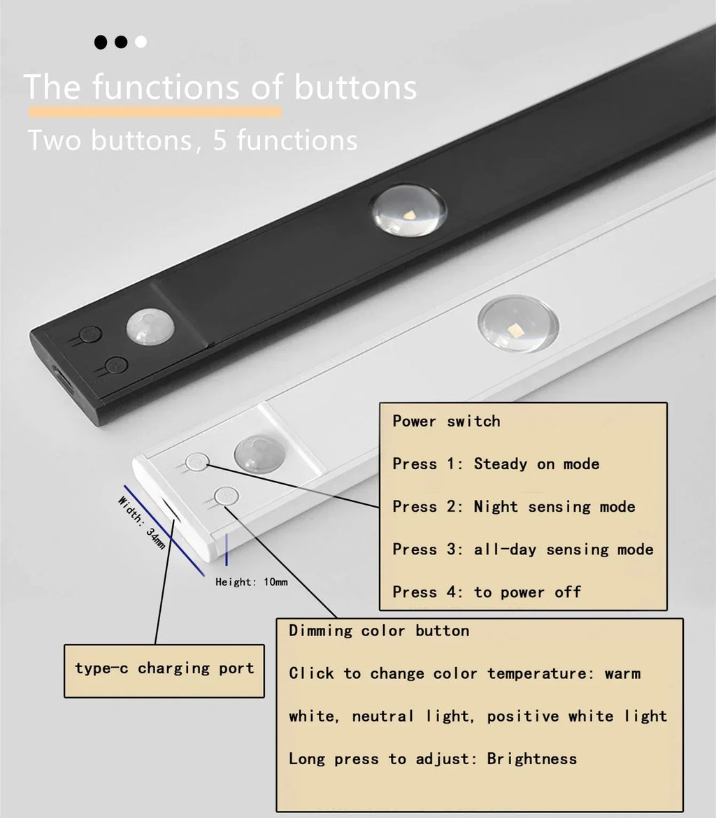 Motion Sensor LED Lamp