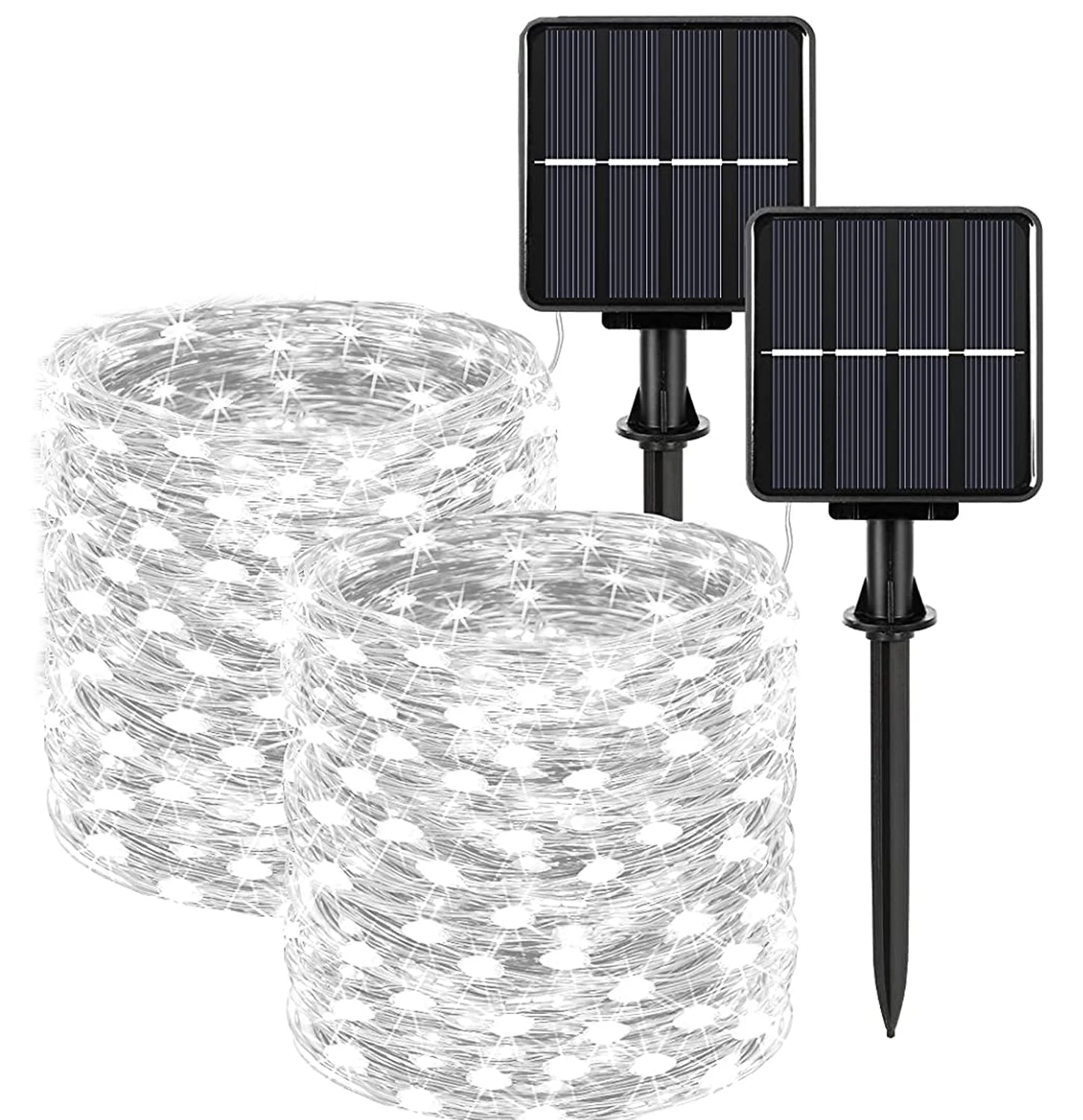 Solar LED Fairy String Lights Outdoor Waterproof