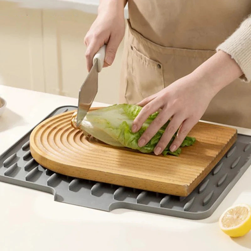 Silicone Drain Mat for Sink Kitchen