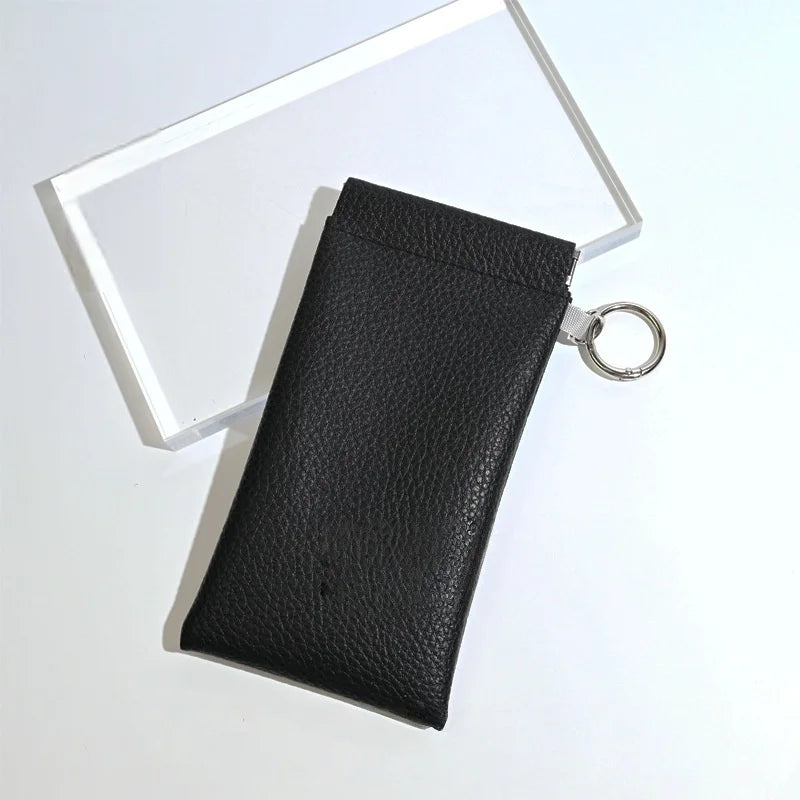 Portable Leather Eyewear Case
