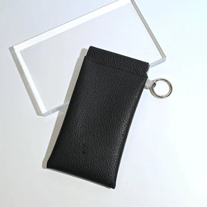 Portable Leather Eyewear Case