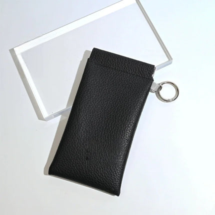 Portable Leather Eyewear Case