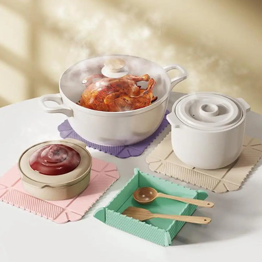 Foldable Magnetic Silicone Heat