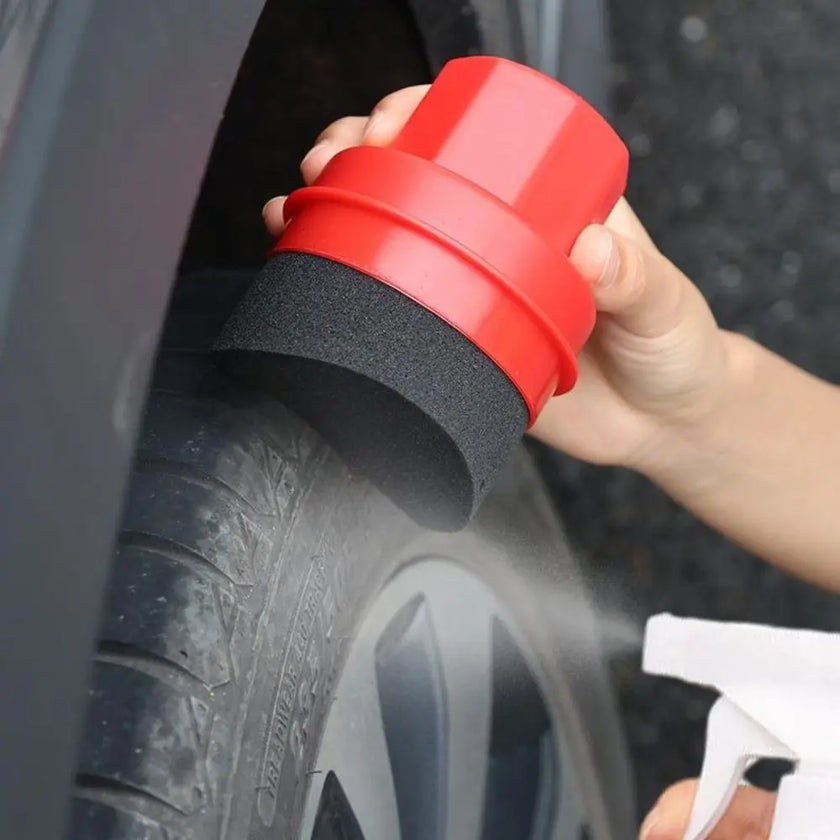 Curved Tire Polishing Sponge