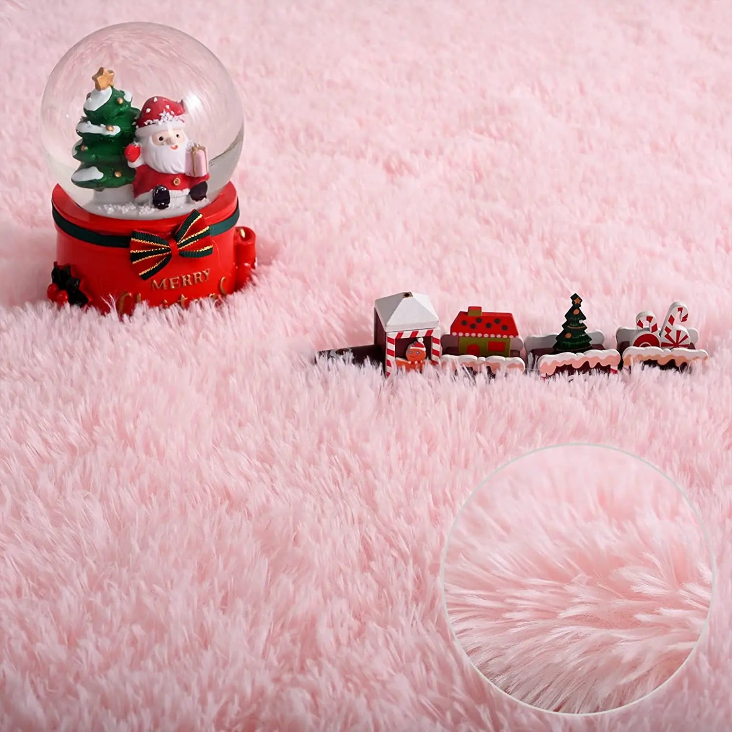 Round Fluffy Soft Area Rug