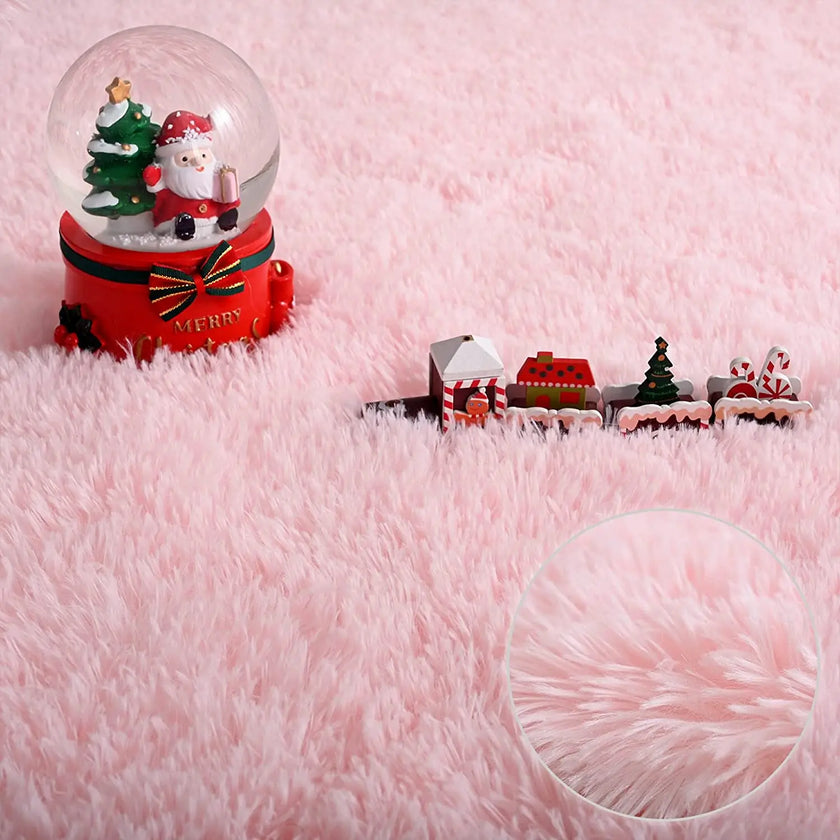 Round Fluffy Soft Area Rug