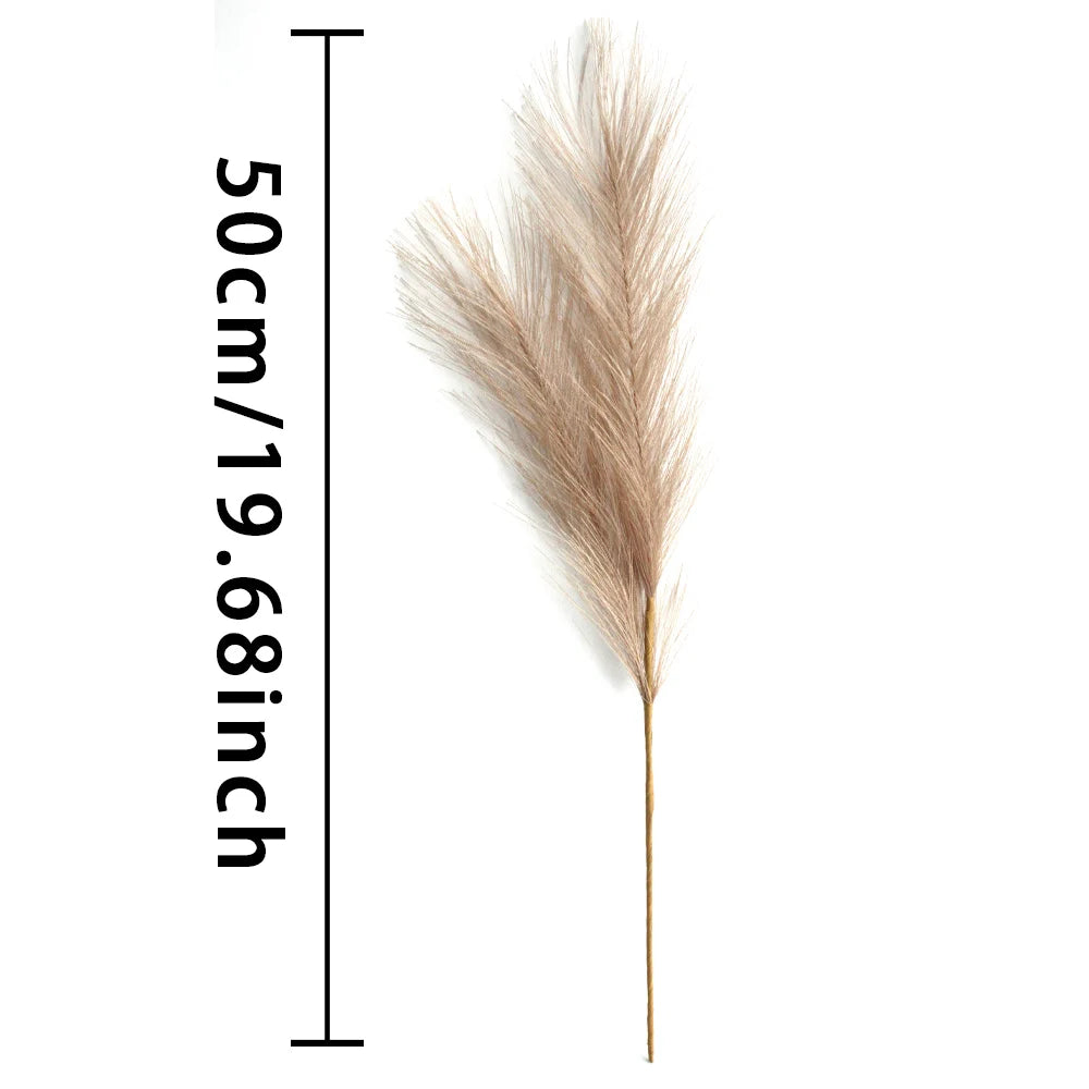 Artificial Pampas Grass Set