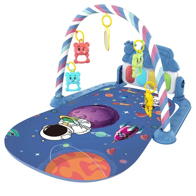 Baby Gym Play Mat with Music and Lights