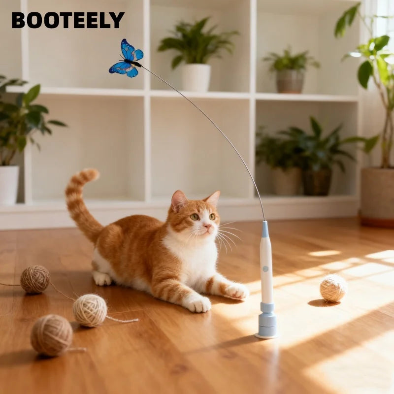 Flying Butterfly Cat Toy