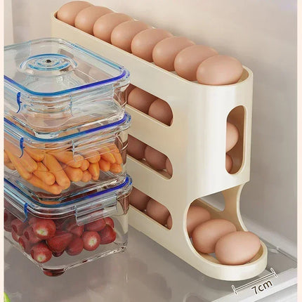 Automatic Rolling Egg Rack Holder