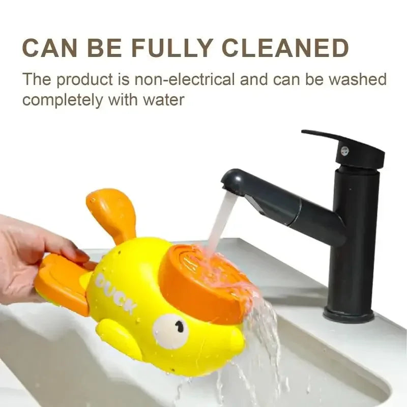 Yellow Duck Pet Feeder