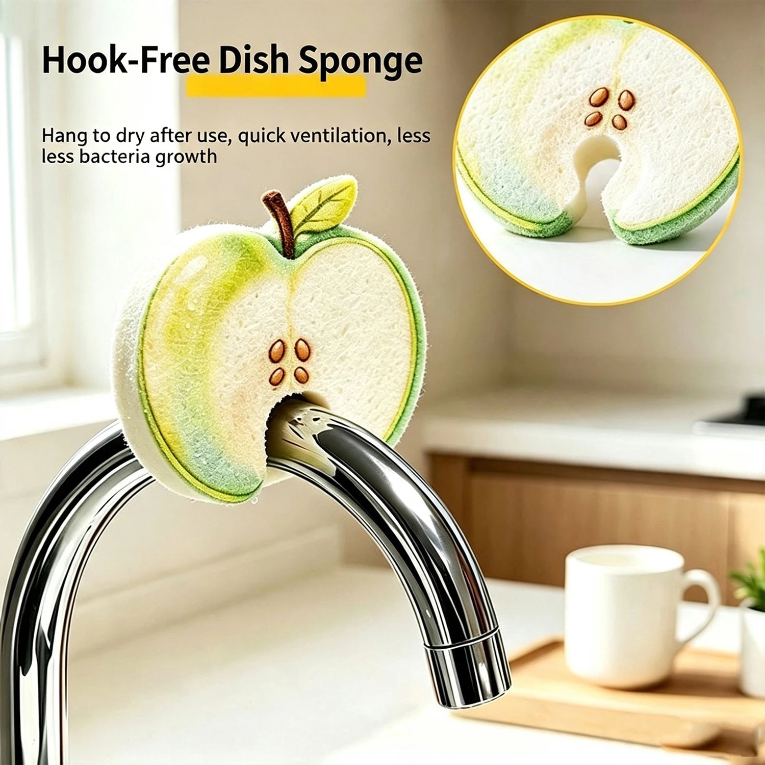 Kitchen Dishwashing Sponges