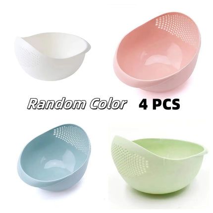 Handheld Rice Washing Basket