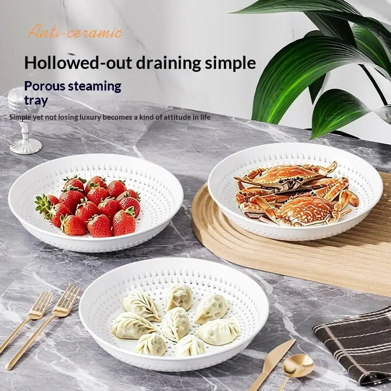 Heat-Resistant Steaming Drain Tray