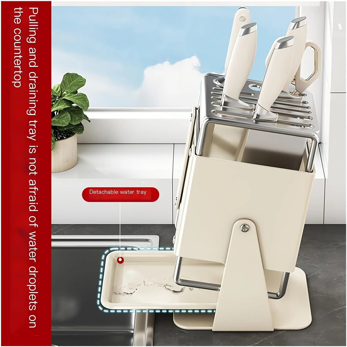 Rotating Universal Knife Holder