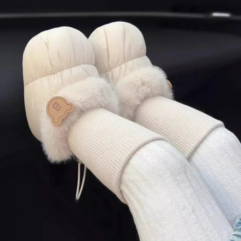 Velvet Winter Baby Shoes