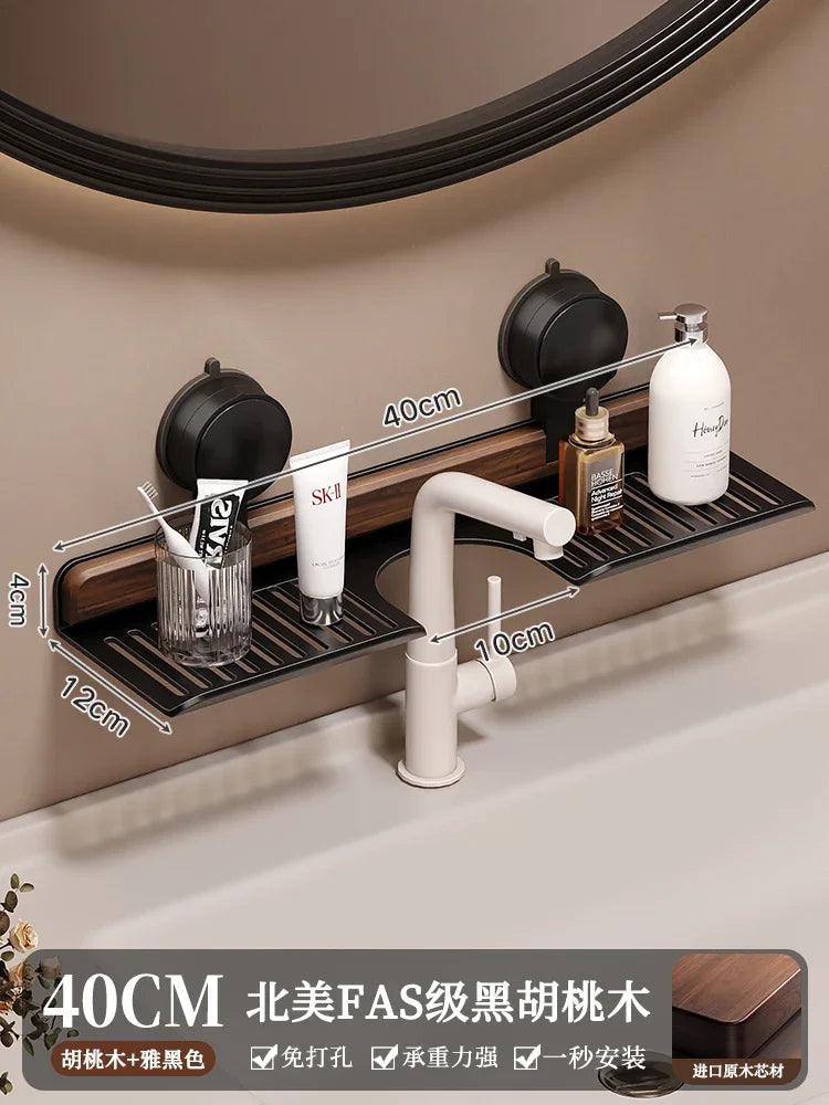 Sink No-Drill Bathroom Organizer Shelf