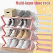 Z-Shaped Shoe Rack