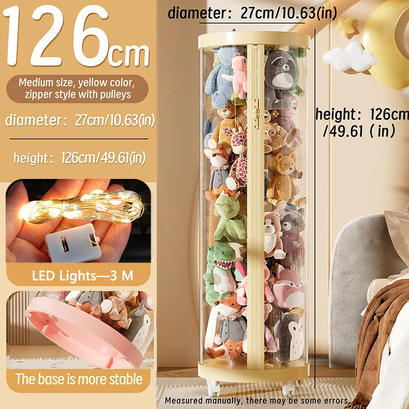 Toys Storage Box With Led&Wheels