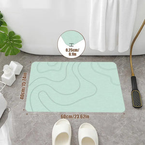 Quick Drying Stone Bath Mat