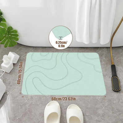 Quick Drying Stone Bath Mat