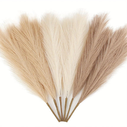 Artificial Pampas Grass Set