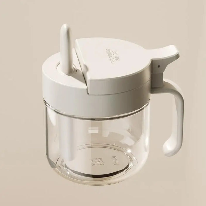 Glass Containers with Spoons
