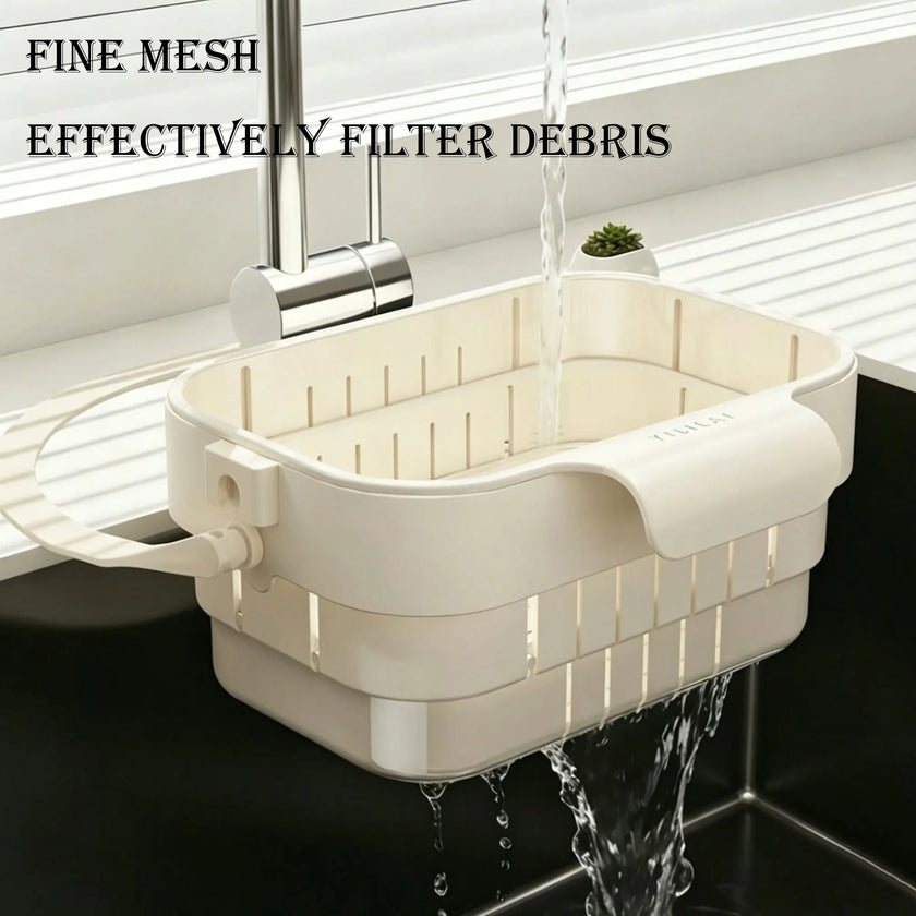 Kitchen Sink Foldable Drain Basket