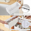 2 PCS Expandable Plastic Storage Box