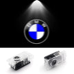 2Pcs 3D LED Car Door Welcome Lights