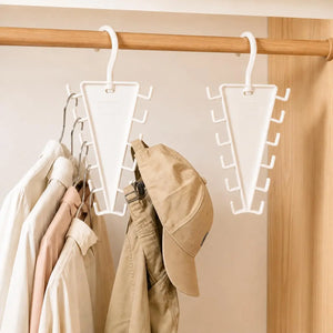 2/4/8Pcs V-Shape Hanger Organizer