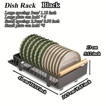 Pull-Out Dish Rack Organizer