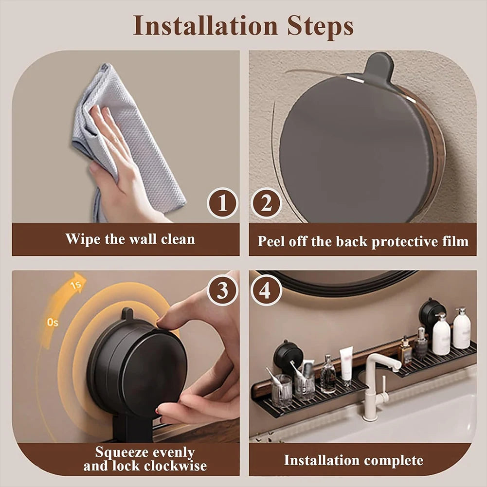 Sink No-Drill Bathroom Organizer Shelf