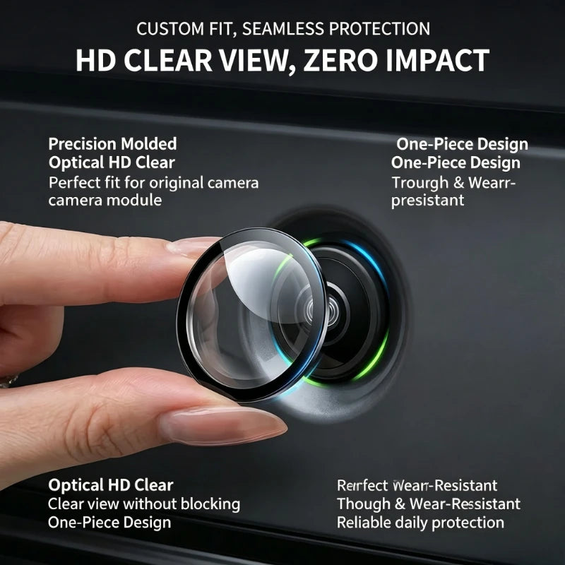 2Pcs Car Camera Protective Cover Lens