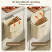 Wall-Mounted Kitchen Trash Bin with Lid