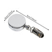 Stainless Steel Retractable Towel Clip (No-Drill)