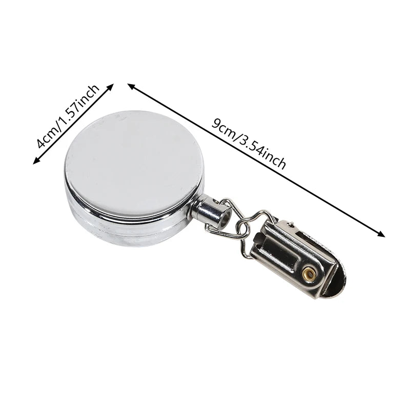 Stainless Steel Retractable Towel Clip (No-Drill)