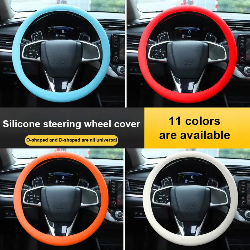 Universal Silicone Steering Wheel Cover
