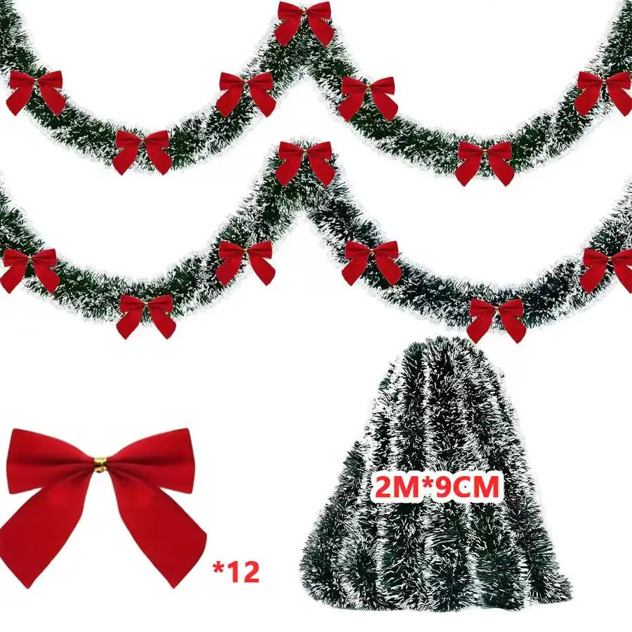 Christmas Tinsel Ribbons