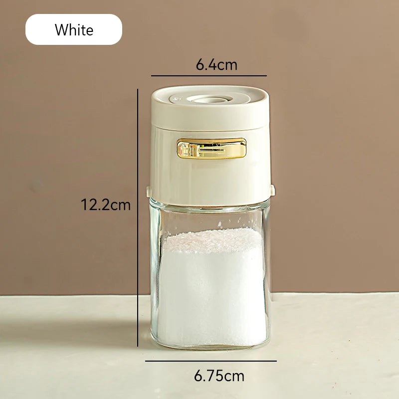 Adjustable Glass Seasoning Jar
