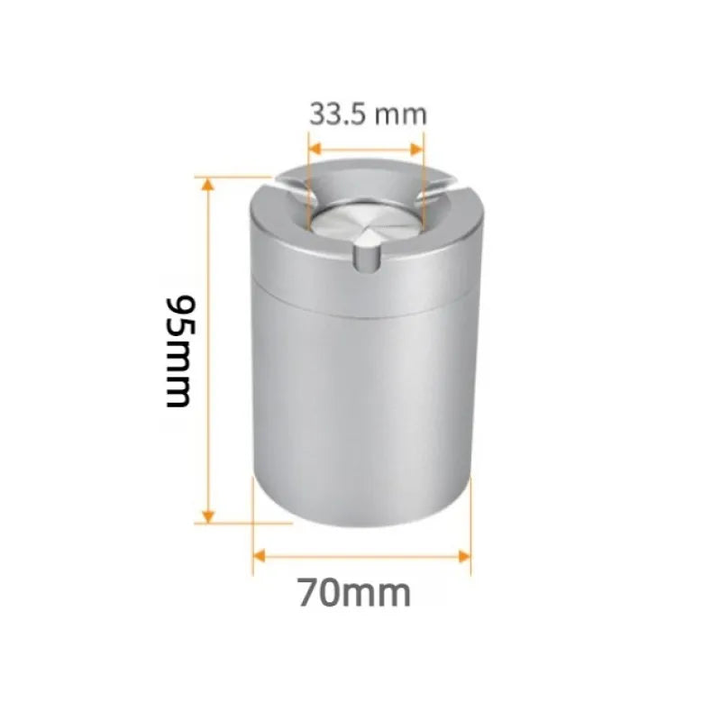 Premium Rotating Ashtray with Lid