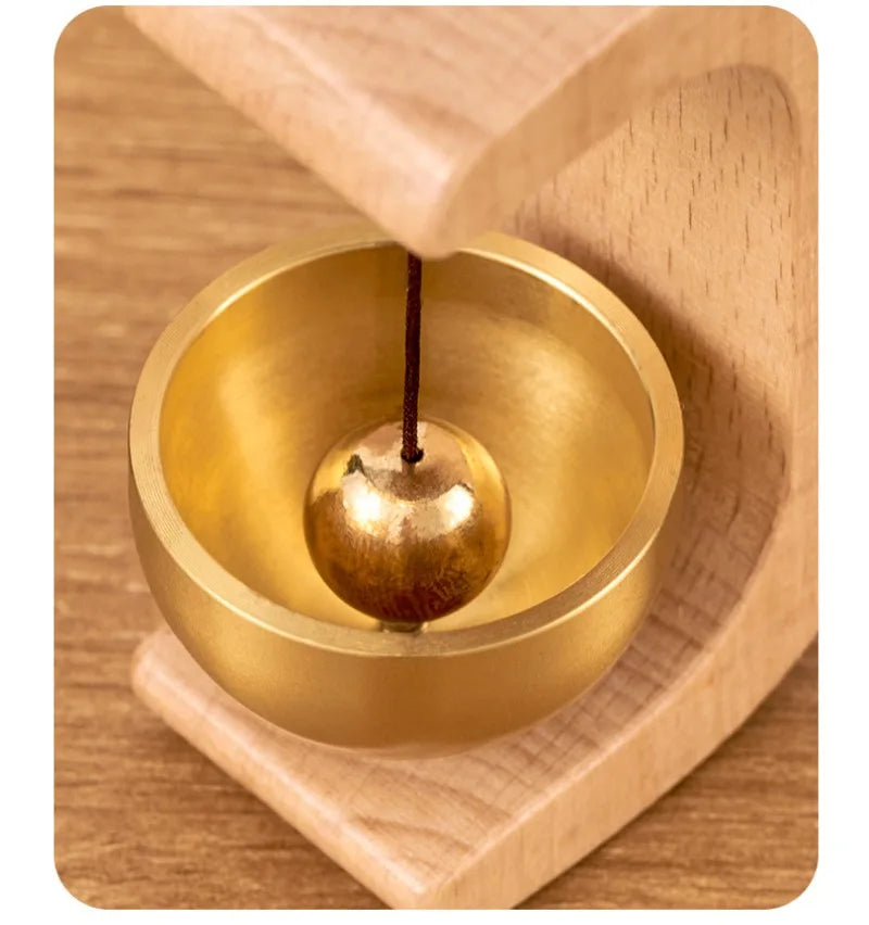 Magnetic Wood Doorbell