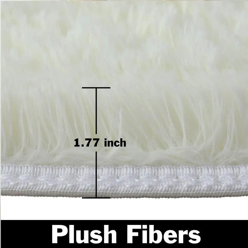 Round Fluffy Soft Area Rug