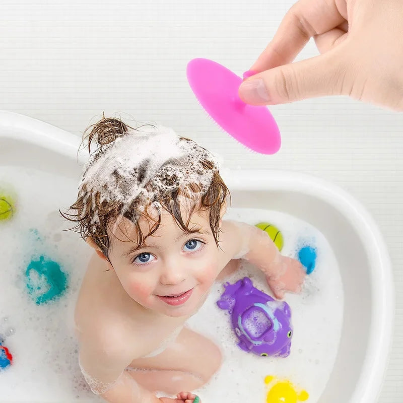 Silicone Baby Head Scrubber 2PCS