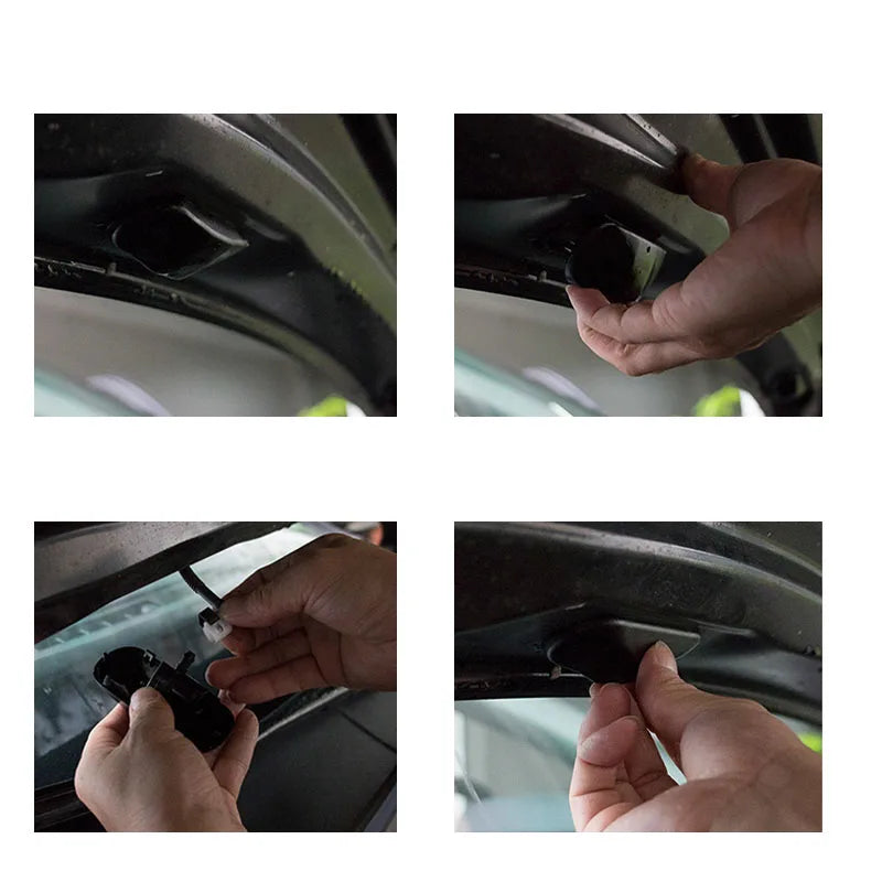 Heated Windshield Washer Nozzle