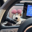Cute Plush Puppy Car Hanging Decor