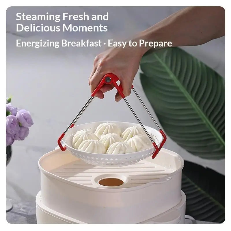 Heat-Resistant Steaming Drain Tray