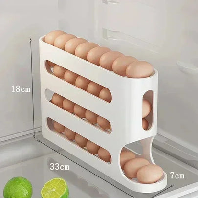 Automatic Rolling Egg Rack Holder